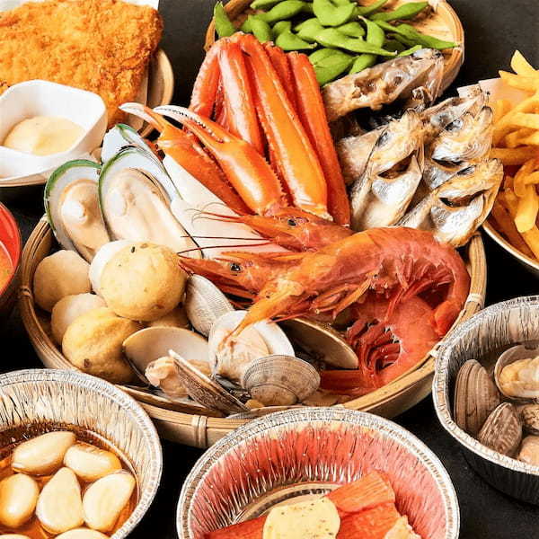 【蟹食べ放題】「浜韓 -ハマーカーン- 静岡店」ズワイガニや浜焼きなど全17種類の食べ放題を3,980円で提供するキャンペーンを1月26日(木)～2月28日(火)の期間限定で実施