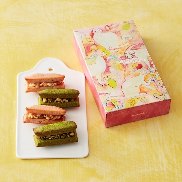 【Afternoon Tea】可愛いクッキー缶など春らしいパッケージで新登場！桜、フランボワーズ香るグリーンティーや苺やレモンの新作バターサブレも