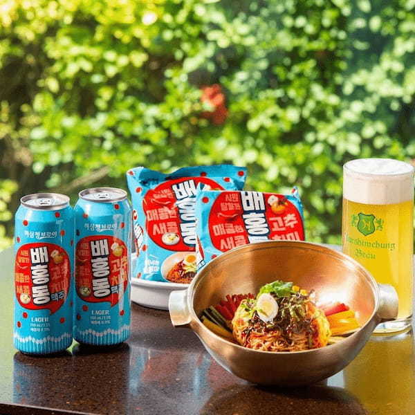 韓国で発売から4週間で700万食を販売しブームを巻き起こした大ヒット商品が、日本に本格上陸！「ベホンドンビビン麺」を3月6日より全国発売開始