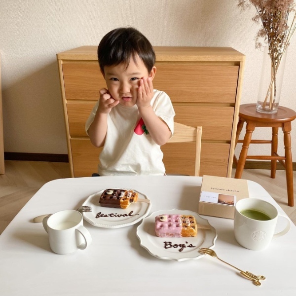 【キッズ専用】2023年のこどもの日は、体験型スイーツで節句のお祝い!作って、見て、食べて楽しい♪子供と一緒に、お絵かきデコ京ワッフルBOX◎4/21(金)〜販売開始