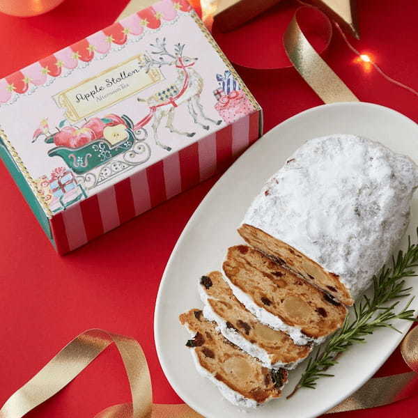 【Afternoon Tea】24種類のお茶のアドベントカレンダー、クリスマスバウムクーヘンのお菓子キットや「りんごのシュトーレン」など全10種