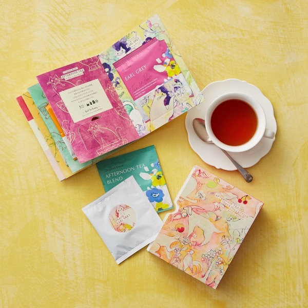 【Afternoon Tea】可愛いクッキー缶など春らしいパッケージで新登場！桜、フランボワーズ香るグリーンティーや苺やレモンの新作バターサブレも