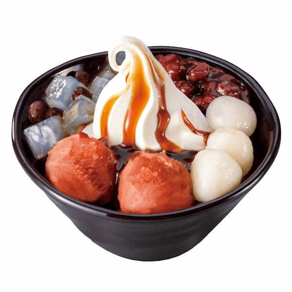 ＜ウェンディーズ・ファーストキッチン＞＜ファーストキッチン＞のあんみつ、生どら焼きに榮太樓の黒みつを使用して期間限定コラボ発売。