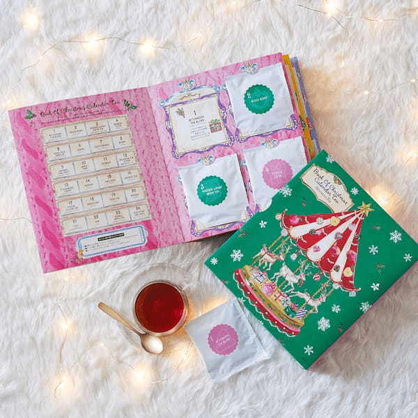 【Afternoon Tea】24種類のお茶のアドベントカレンダー、クリスマスバウムクーヘンのお菓子キットや「りんごのシュトーレン」など全10種