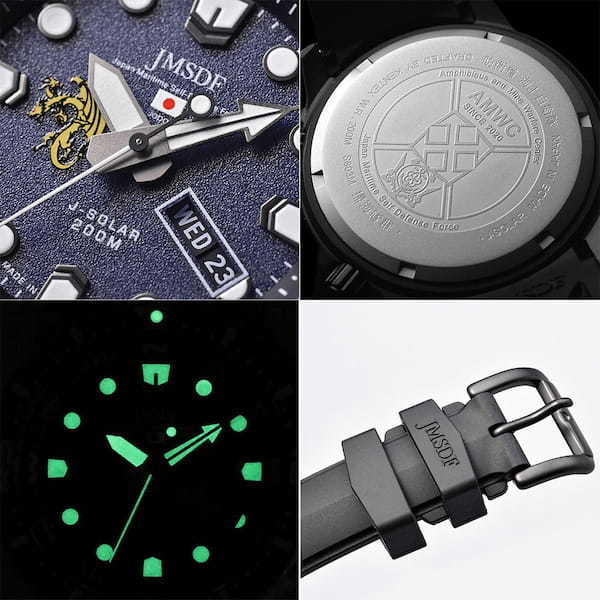 【新作時計ニュース】JSDF WATCH（自衛隊時計）シリーズ最新作は陸・海・空の特別部隊仕様！