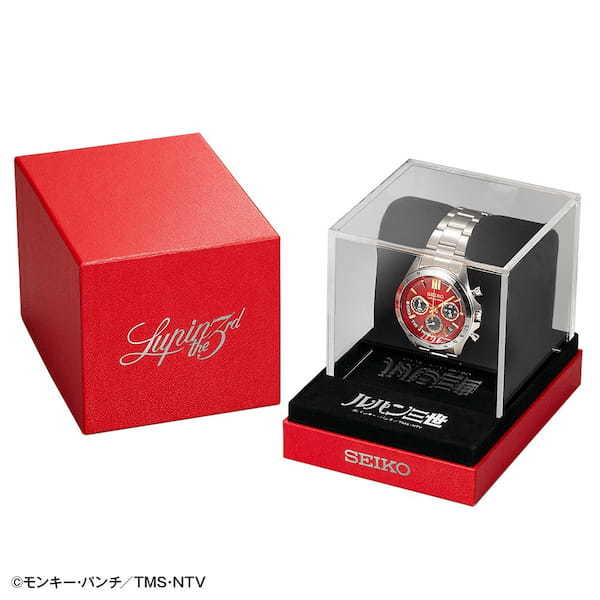 【セイコー×ルパン三世でコラボ時計】限定仕様の文字盤デザインに注目!