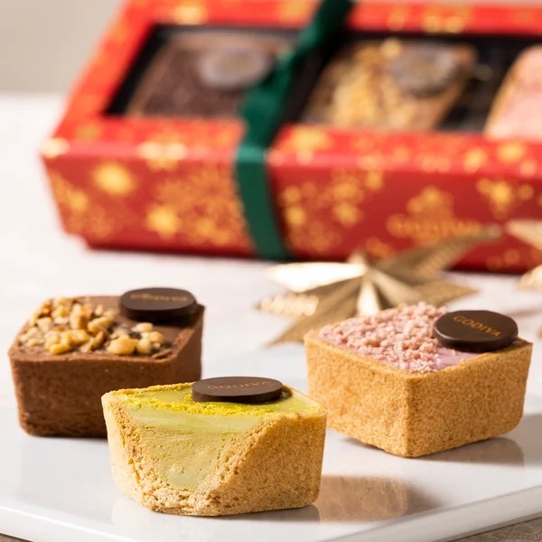 まるでタルトのようなチョコレート。ホリデーの装いで発売。「ゴディバ タルトショコラ」