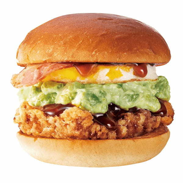 春の定番てりやき×たっぷりアボカドでクリーミーな味わいを　ファーストキッチン「てりアボベーコンエッグバーガー」 発売！3/9（木）よりウェンディーズと共にてりやき商品を同時展開！
