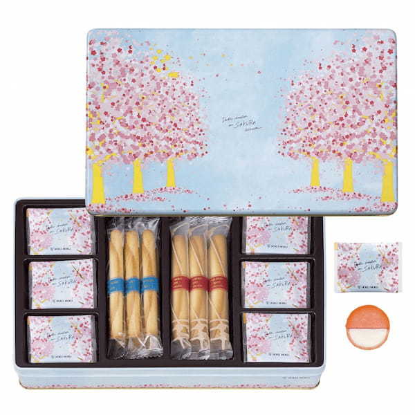 【笑顔咲く春モック第一弾】自宅でお花見気分が味わえる桜風味クッキー2月15日(水)発売