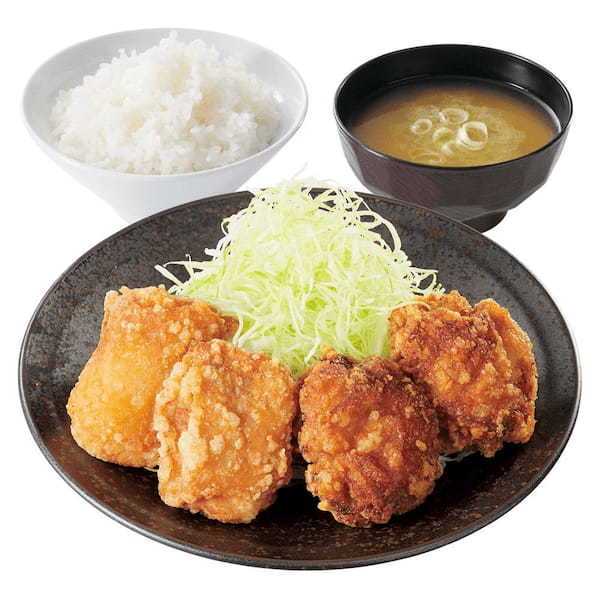 冬の日本代表を「からあげ」で。期間限定「すきやき盛り定食」からやまに新登場!