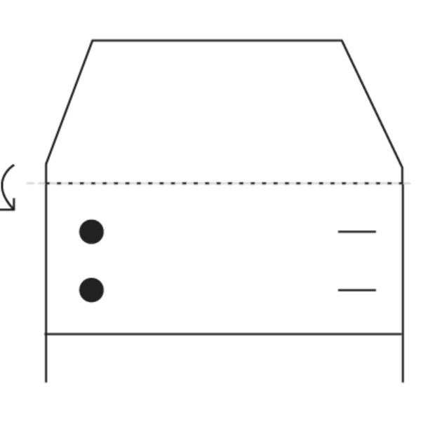 カフスボタンの付け方をイラスト図で説明（カフリンクスの使い方、結婚式やパーティに）