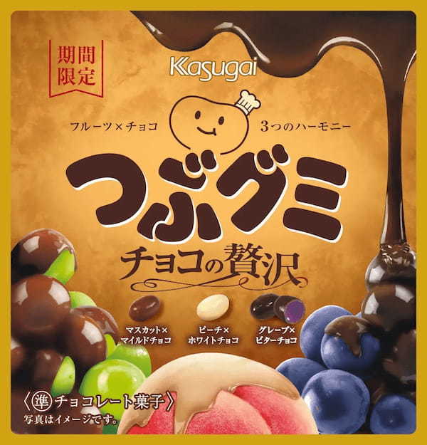 つぶグミ　冬の風物詩「つぶグミチョコの贅沢」今年も登場！