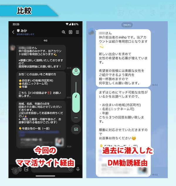 【体験レポ】男の下心を利用する「ママ活詐欺」の罠　再潜入を通じてその手口を徹底解説