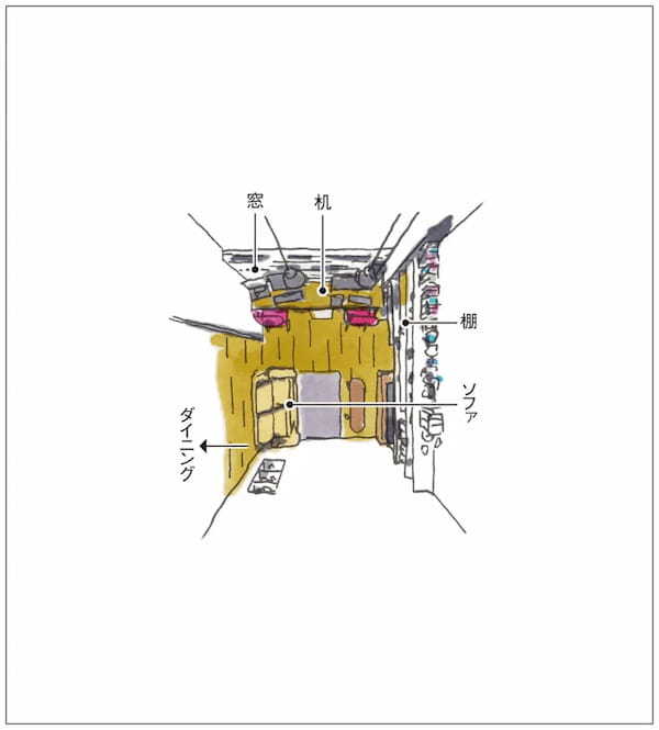 川辺の風景を一望する“抜け感”のあるスペース｜小さな秘密基地