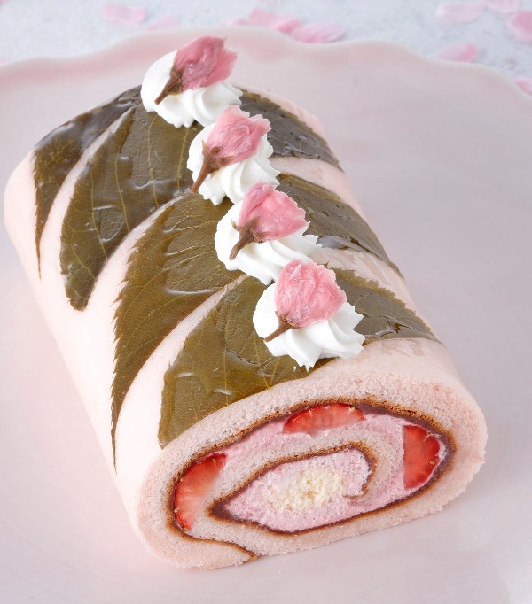【パティスリー キハチ】桜づくしのモンブラン＆ロールケーキを発売！キハチ カフェには、桜をテーマにしたパスタとスイーツが順次登場