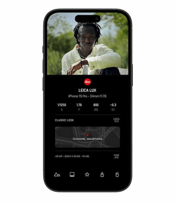 iPhoneでライカの世界を体感できるアプリ「Leica LUX」