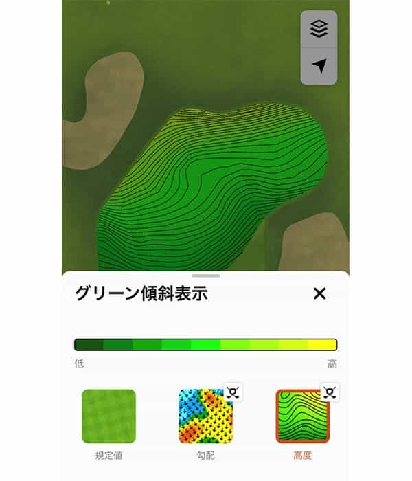 グリーンの傾斜・形状を視覚化するガーミンの新機能でスコアアップ間違いなし！