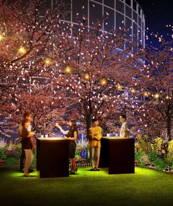 ザ・リッツ・カールトン東京のメニューと楽しむ期間限定屋外ラウンジ「THE SINGLETON BLOSSOM LOUNGE」