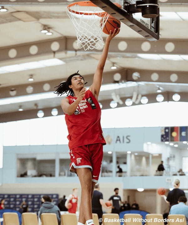 【NBA】渡邊雄太(ネッツ)にジェイコブス晶 (NBAグローバルアカデミー)がネッツホームへ会いにいく