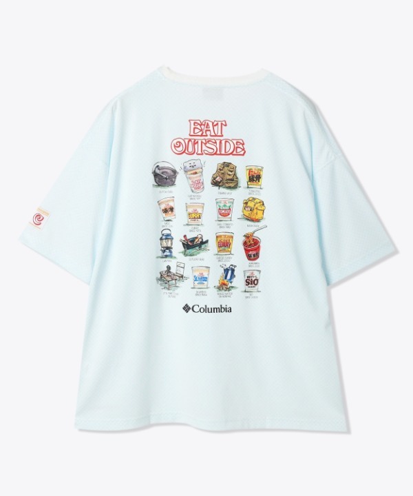 ”食べるほど涼しくなる”カップヌードル x ColumbiaのコラボTシャツが発売中