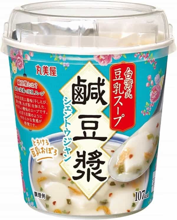 『台湾式豆乳スープ　鹹豆漿(シェントウジャン)』2022年5月30日（月）からコンビニエンスストアで新発売