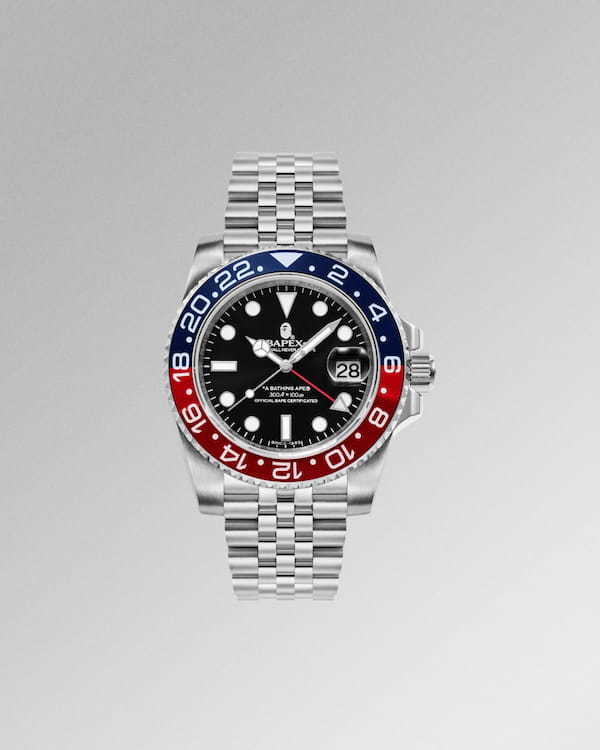 クールで存在感ある新作！エイプのウォッチライン「BAPEX」TYPE-2が登場