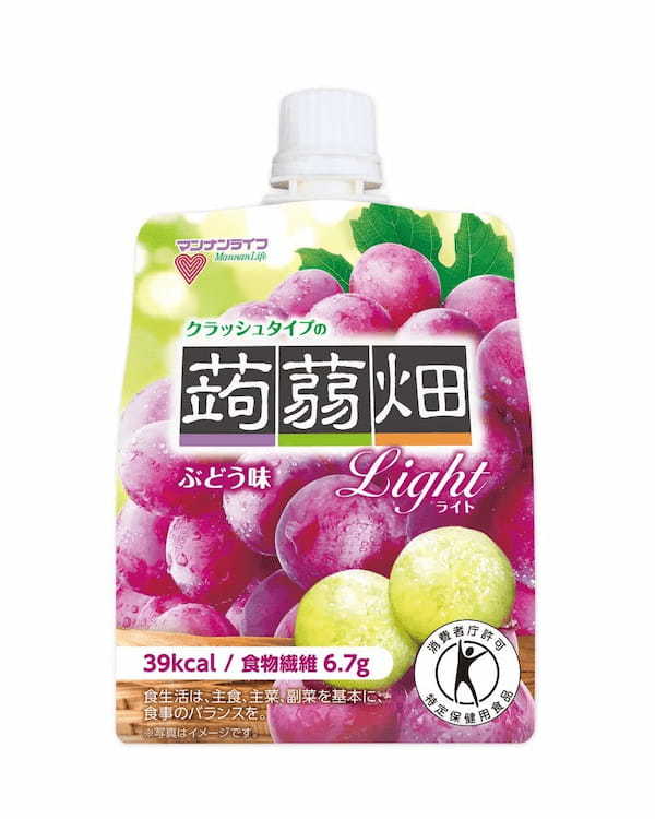 【新商品】いちごの季節到来！甘く優しい“いちご”の香りとシャキシャキ食感の“アロエ”が程よくマッチ！「大粒アロエinクラッシュタイプの蒟蒻畑いちご味」3月1日（水）より全国発売！
