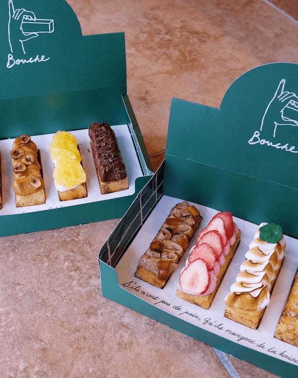 マリーアントワネットが愛したブリオッシュをスイーツに。スティックブリオッシュ「Bouche(ブーシュ)」