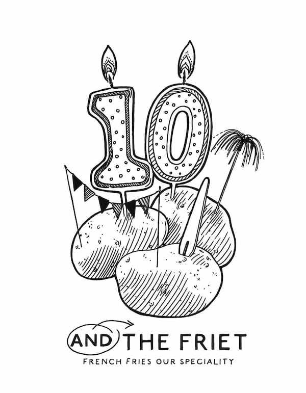 10周年記念!フレンチフライ専門店「AND THE FRIET」が、冷凍フレンチフライキットを数量限定で発売!4月20日より予約受付中!
