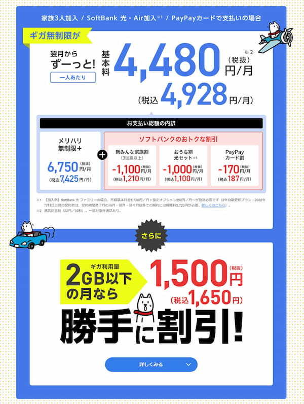 月20GB以上で選ぶ格安SIMランキング【2024年2月最新版】