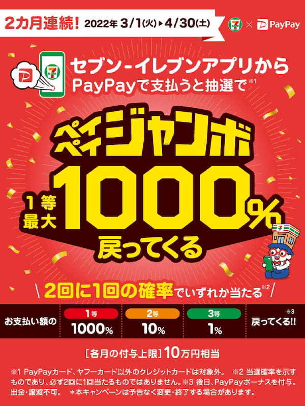 PayPay・楽天ペイ・d払い・au PAYキャンペーンまとめ【3月16日最新版】