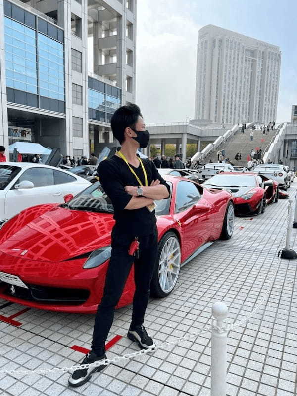 エンジンをかけた瞬間の「爆音」で即決☆筋トレが趣味、会社役員の愛車Ferrari458