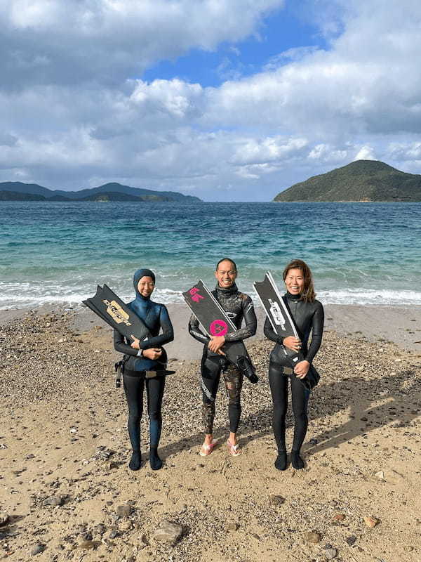 奄美大島でフリーダイビング競技大会開催。「海洋ではなくプール競技だけど、奄美のフリーダイビングを盛り上げたい！」