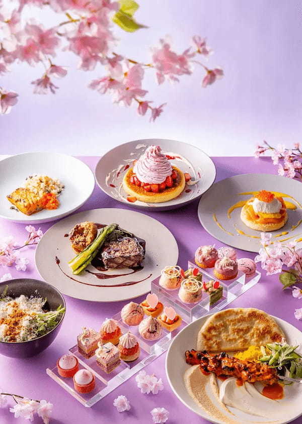 ハッピー #Ohanami タイムで春を感じて!晴れの日も雨の日も、あなただけのお花見を。すべてに桜を纏った桜スイーツパーティ キンプトン #Ohanami桜アフタヌーンティー