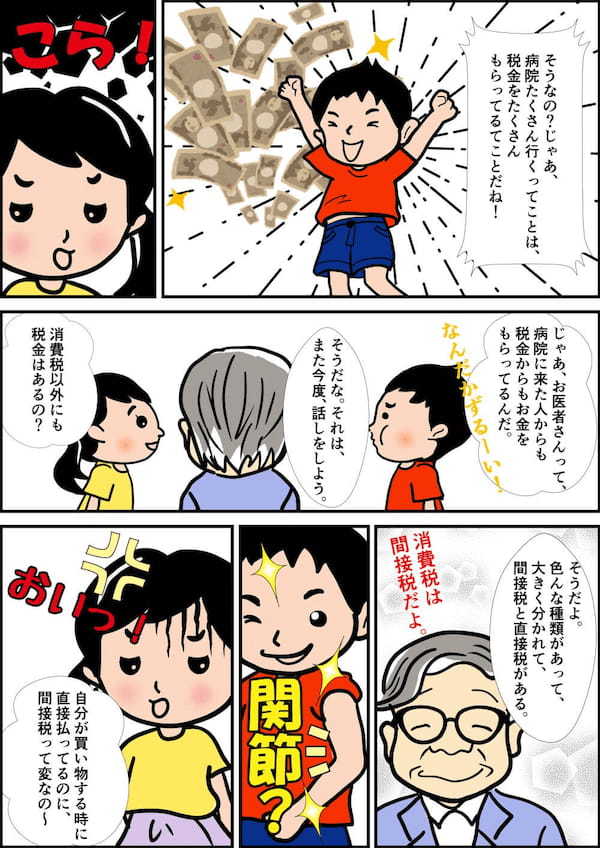 【マンガ】消費税ってなあに？