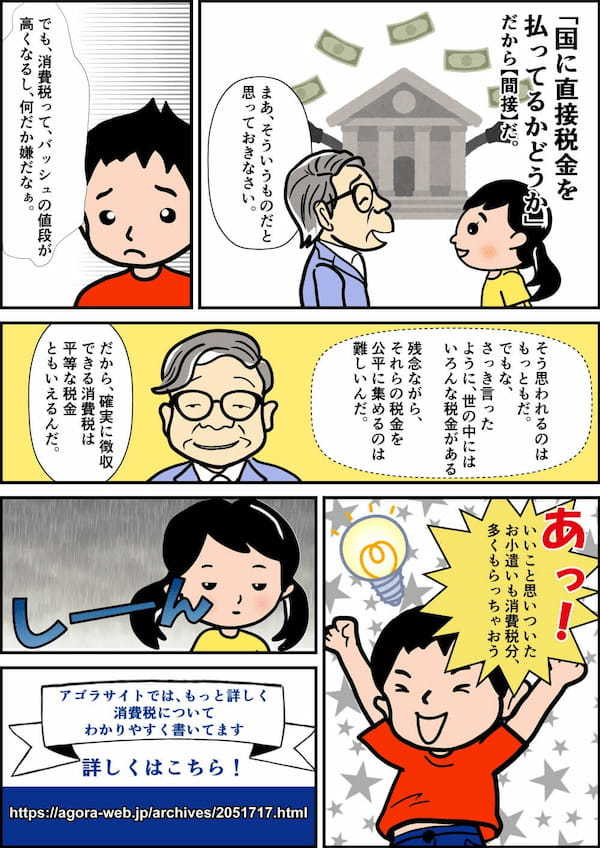 【マンガ】消費税ってなあに？