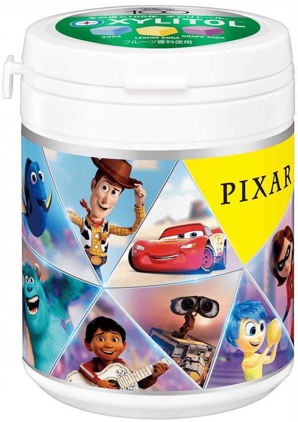 キシリトールガム ディズニー100周年限定デザイン第一弾!「キシリトールガム ENJOY CUBEアソートボトル」2023年6月6日(火)夏秋の期間限定で全国発売