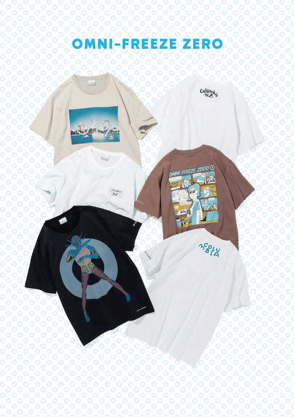 「コロンビア」からカラダが発する水分を冷気に変えるTシャツが発売！