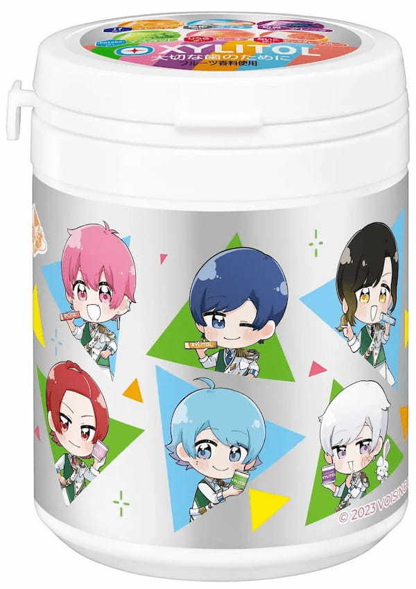 人気急上昇中のグループ「いれいす」とのコラボ「キシリトールガム いれいすアソートボトル」2023年5月2日（火）新発売