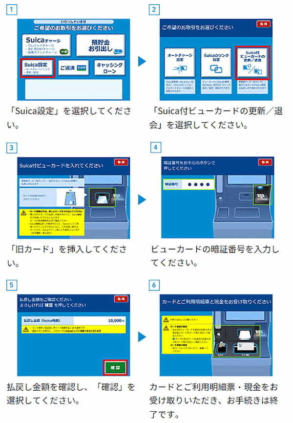 Suica機能付ビューカード、有効期限が過ぎて更新したらSuicaの残高や定期券はどうなるの？