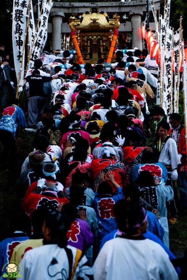 お神輿が空を飛ぶ！？礼文島厳島神社祭に行ってきた！！