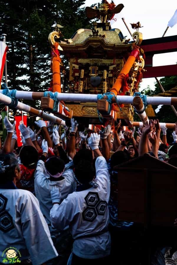 お神輿が空を飛ぶ！？礼文島厳島神社祭に行ってきた！！