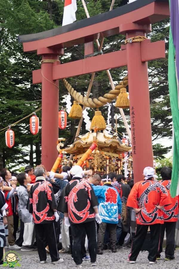 お神輿が空を飛ぶ！？礼文島厳島神社祭に行ってきた！！