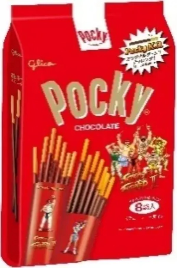 ストII×ポッキーコラボの「Pocky K.O.」発売　オリジナルゲームのQRコードつき