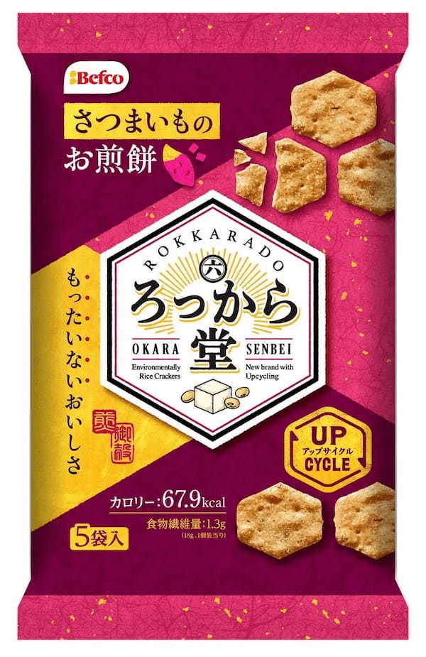 アップサイクルで生まれ変わったお菓子　「ろっから堂(さつまいも)」発売中！