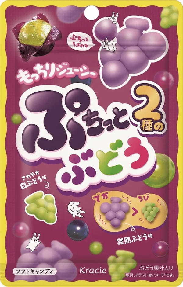 「ぷちっとぶどう／ソーダ」を2月6日から新発売！