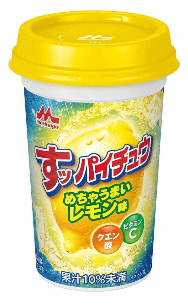 暑い夏にぴったり！酸味がおいしいあのお菓子がドリンクになって登場！「すッパイチュウ めちゃうまいレモン味」8月1日（火）より全国にて数量限定発売