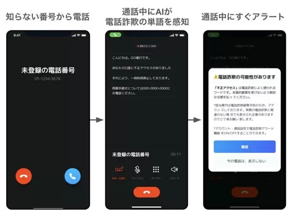 AIが電話詐欺を防ぐ！ 本日からiPhone AI秘書アプリ「Switch」に新機能