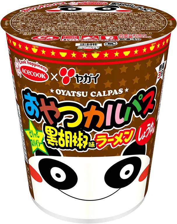 【おやつカルパスがラーメンに！？】エースコックからおやつカルパスのコラボラーメン発売