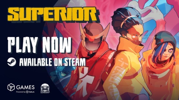 スーパーヒーローを狩り、力を奪い、世界を救え！ 協力型スーパーヒーローシューター 「SUPERIOR(スーペリア)」Steamで配信開始